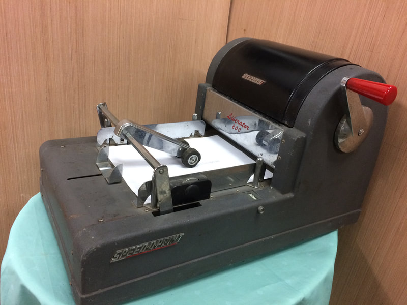 Ditto machine, vintage copy machine, office machine